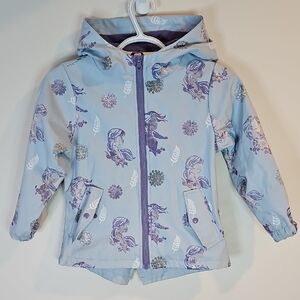 Disney Light Blue and Purple Size 6 Raincoat for Kids